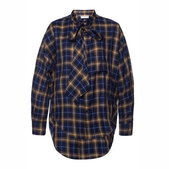 New Balenciaga Checked Shirt - Picture 5 of 13